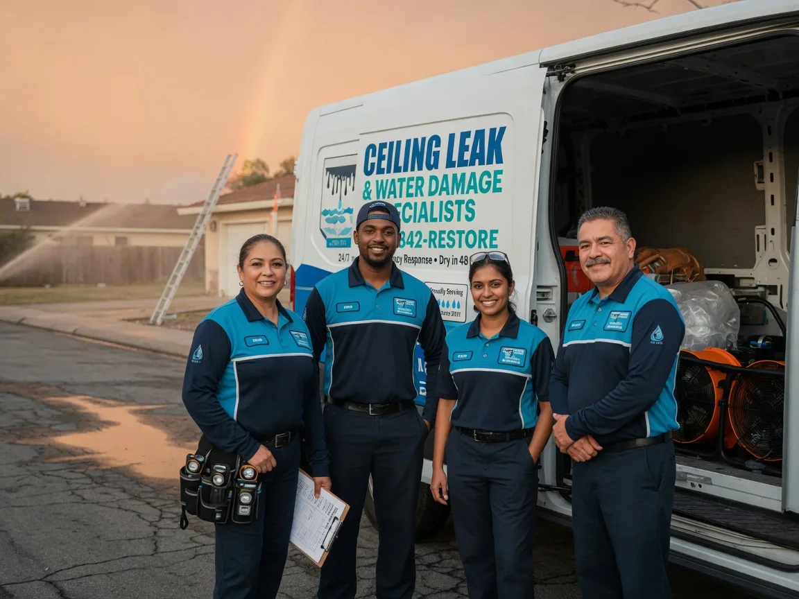 Ceiling Leak Cleanup company in Hernandez, NM